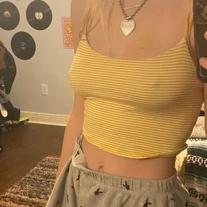 Pacsun Thin Strapped Striped Tank Top